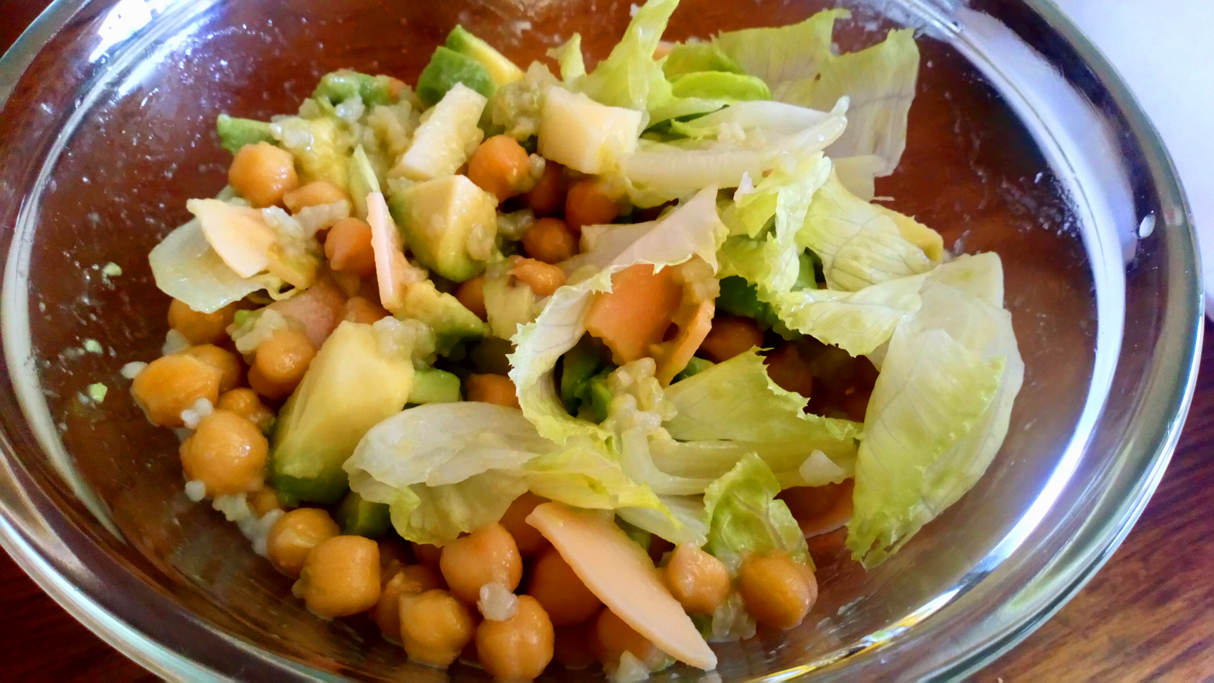 Ensalada de garbanzos