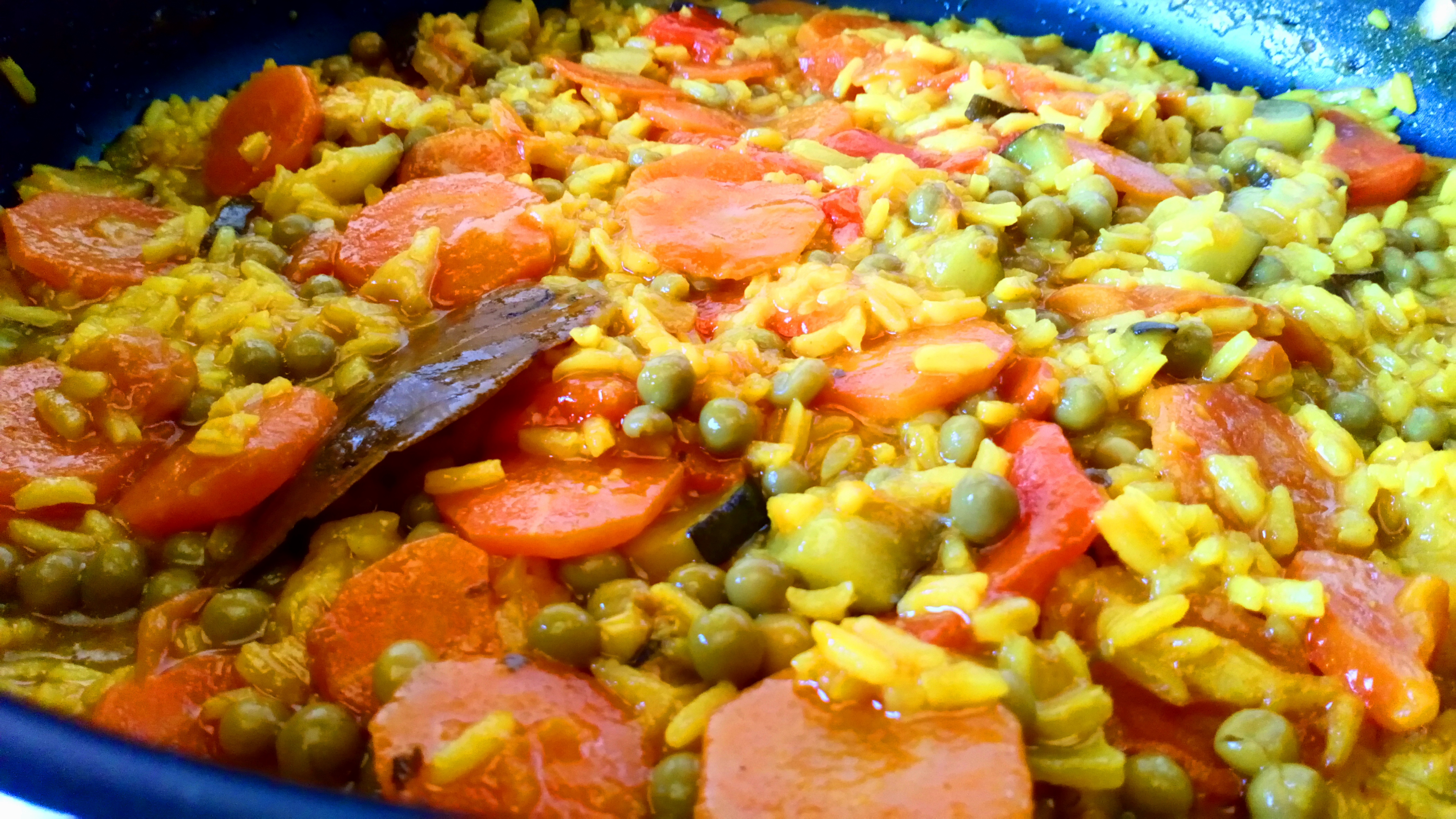 Arroz tipo paella