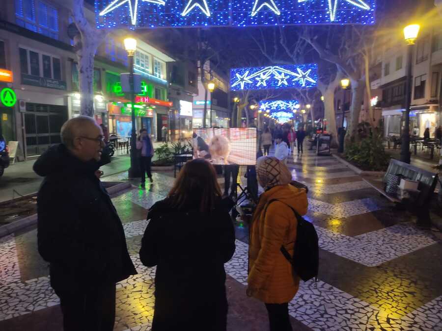 Tarde de activismo en Gandía contra la explotación animal