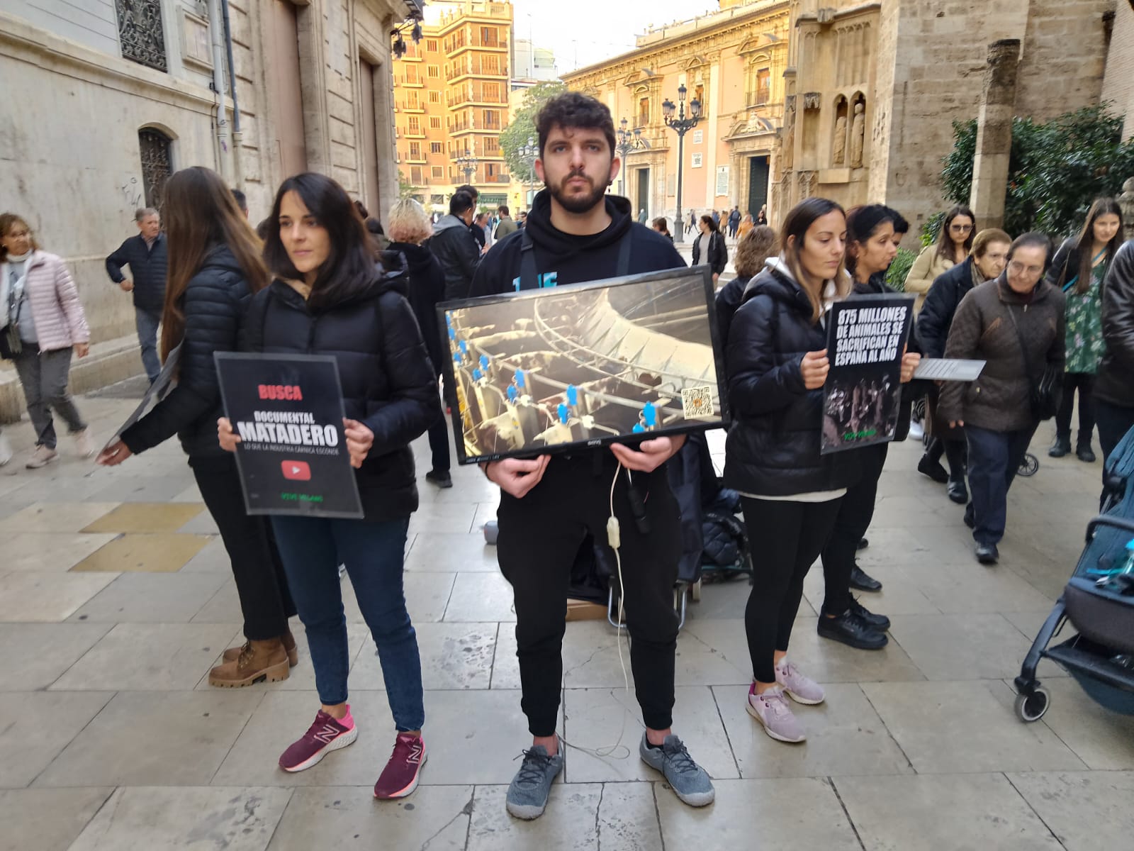 Jornada de activismo contra la explotación animal en Valencia