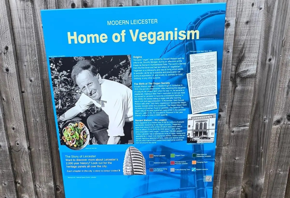 Leicester, cuna del veganismo
