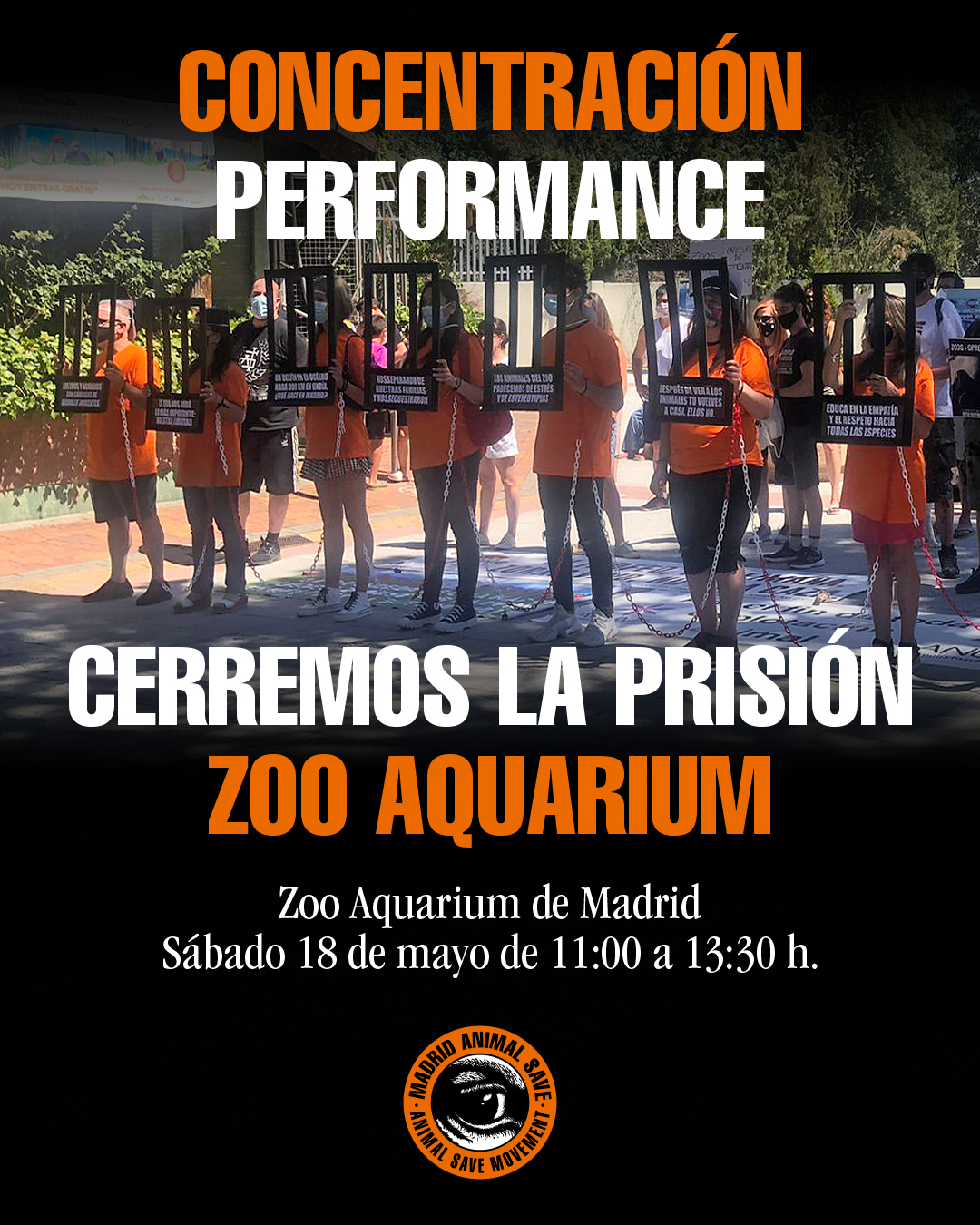 Madrid Animal Save pedirá este sábado el cierre del Zoo Aquarium