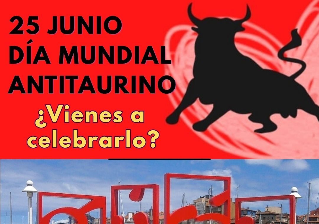 Día Mundial Antitaurino en Gijón