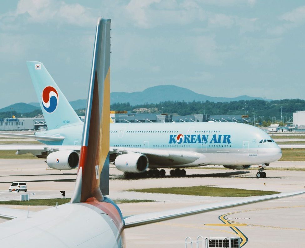 Avión de Korean Air